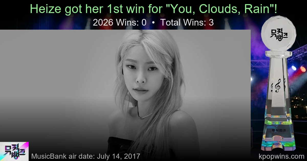 Heize - You, Clouds, Rain